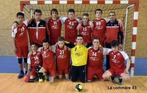 EQUIPE Garçons -15 ANS